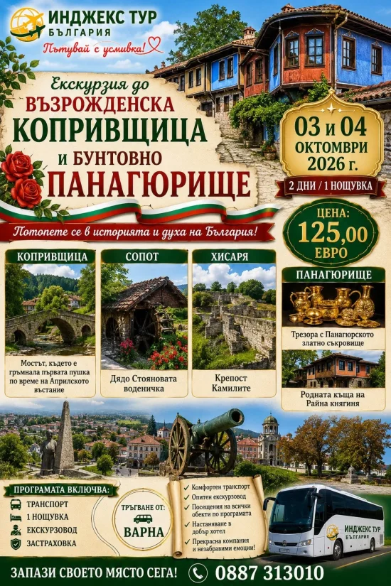 Възрожденска Копривщица и бунтовно Панагюрище